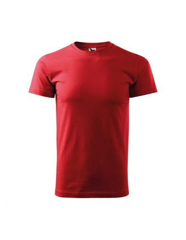 Adler Basic M MLI12907 Ανδρικό Διαφημιστικό T-shirt Κοντομάνικο σε Κόκκινο Χρώμα MLI-12907