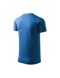Adler Basic M MLI12914 Ανδρικό Διαφημιστικό T-shirt Κοντομάνικο σε Μπλε Χρώμα MLI-12914 2