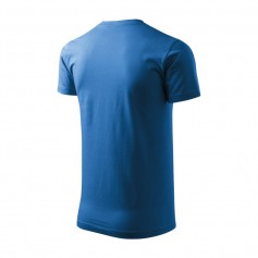 Adler Basic M MLI12914 Ανδρικό Διαφημιστικό T-shirt Κοντομάνικο σε Μπλε Χρώμα MLI-12914