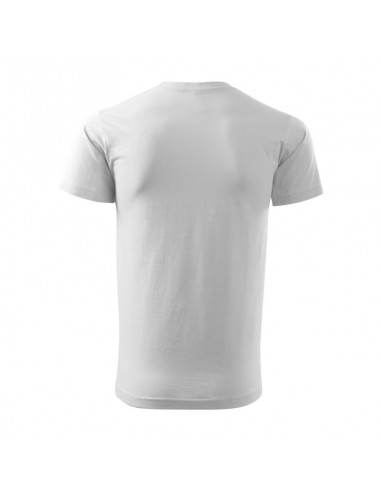 Adler Heavy Ανδρικό Διαφημιστικό T-shirt Κοντομάνικο σε Λευκό Χρώμα MLI-13700