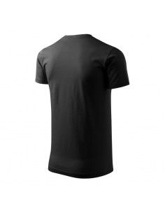 Adler Heavy Ανδρικό Διαφημιστικό T-shirt Κοντομάνικο σε Μαύρο Χρώμα MLI-13701 2