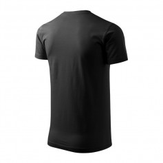 Adler Heavy Ανδρικό Διαφημιστικό T-shirt Κοντομάνικο σε Μαύρο Χρώμα MLI-13701