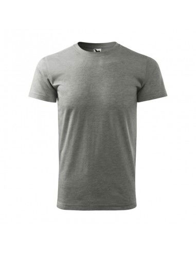 Adler Heavy Ανδρικό Διαφημιστικό T-shirt Κοντομάνικο σε Γκρι Χρώμα MLI-13712