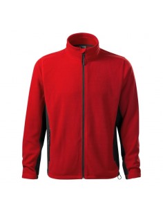 Malfini Ανδρική Ζακέτα Fleece με Φερμουάρ Κόκκινη MLI-52707