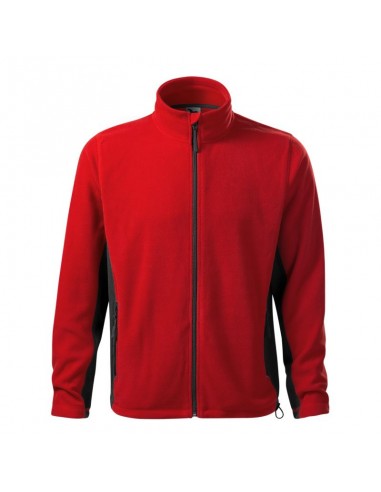 Malfini Ανδρική Ζακέτα Fleece με Φερμουάρ Κόκκινη MLI-52707