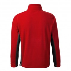 Malfini Ανδρική Ζακέτα Fleece με Φερμουάρ Κόκκινη MLI-52707