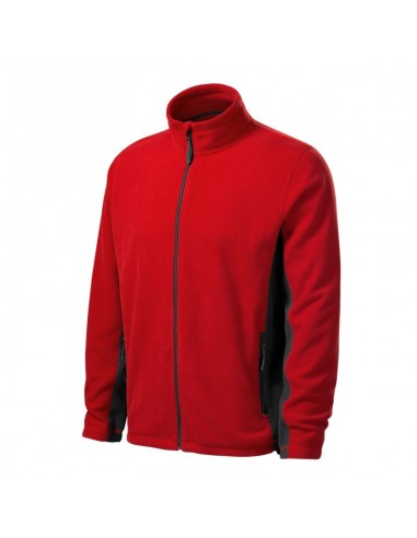 Malfini Ανδρική Ζακέτα Fleece με Φερμουάρ Κόκκινη MLI-52707