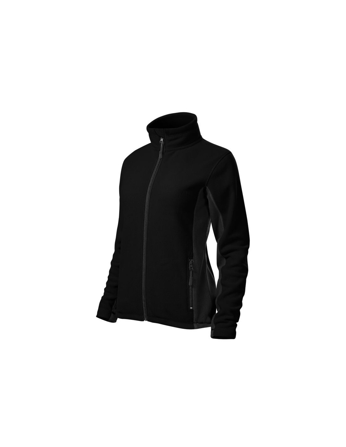 Malfini Malfini Γυναικεία Διαφημιστική Ζακέτα Μακρυμάνικη σε Μαύρο Χρώμα MLI-52801