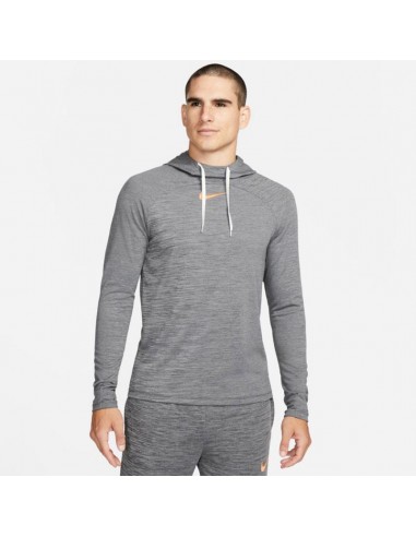 Nike Ανδρικό Φούτερ με Κουκούλα Γκρι DQ5051-010