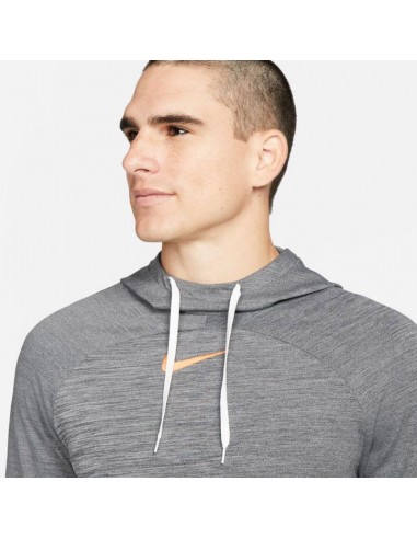 Nike Ανδρικό Φούτερ με Κουκούλα Γκρι DQ5051-010