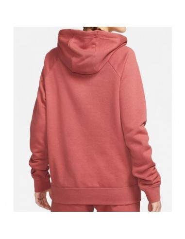 Nike Essential Γυναικείο Φούτερ με Κουκούλα Maroon DX2319-691