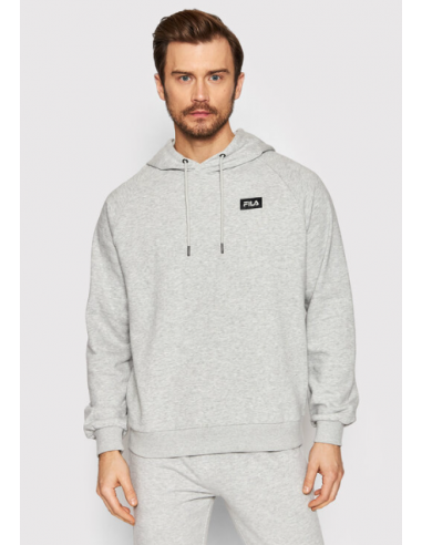 Fila Belfort Ανδρικό Φούτερ με Κουκούλα Γκρι FAM0080-80000