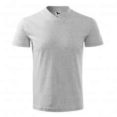 Adler Vneck U MLI10203 Ανδρικό Διαφημιστικό T-shirt Κοντομάνικο σε Γκρι Χρώμα MLI-10203