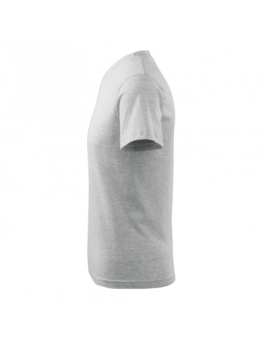 Adler Vneck U MLI10203 Ανδρικό Διαφημιστικό T-shirt Κοντομάνικο σε Γκρι Χρώμα MLI-10203