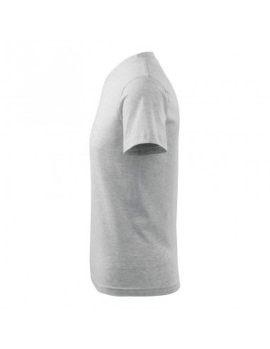 Adler Vneck U MLI10203 Ανδρικό Διαφημιστικό T-shirt Κοντομάνικο σε Γκρι Χρώμα MLI-10203