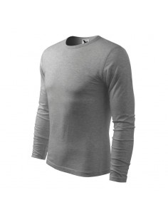 Adler FitT LS M MLI11900 Ανδρική Διαφημιστική Μπλούζα Μακρυμάνικη σε Λευκό Χρώμα MLI-11900