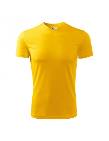 Adler Fantasy M MLI12404 Ανδρικό Διαφημιστικό T-shirt Κοντομάνικο σε Κίτρινο Χρώμα MLI-12404