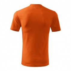 Adler Classic U Ανδρικό Διαφημιστικό T-shirt Κοντομάνικο σε Πορτοκαλί Χρώμα MLI-10111