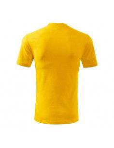 Adler Classic U Ανδρικό Διαφημιστικό T-shirt Κοντομάνικο σε Κίτρινο Χρώμα MLI-10104 2