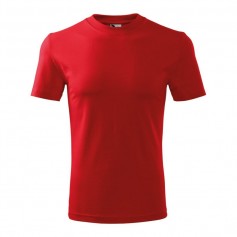 Adler Heavy U MLI11007 Ανδρικό Διαφημιστικό T-shirt Κοντομάνικο σε Κόκκινο Χρώμα MLI-11007