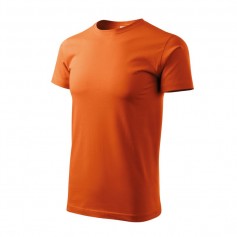 Adler Heavy Ανδρικό Διαφημιστικό T-shirt Κοντομάνικο σε Πορτοκαλί Χρώμα MLI-13711