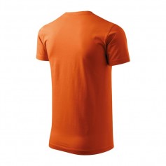 Adler Heavy Ανδρικό Διαφημιστικό T-shirt Κοντομάνικο σε Πορτοκαλί Χρώμα MLI-13711