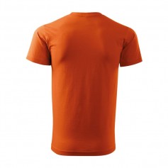 Adler Heavy Ανδρικό Διαφημιστικό T-shirt Κοντομάνικο σε Πορτοκαλί Χρώμα MLI-13711