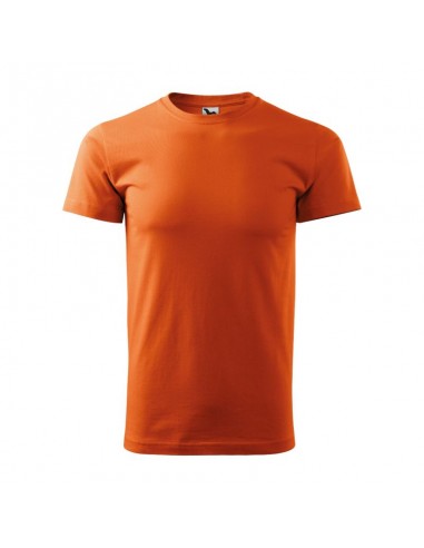 Adler Heavy Ανδρικό Διαφημιστικό T-shirt Κοντομάνικο σε Πορτοκαλί Χρώμα MLI-13711