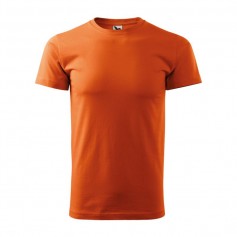 Adler Heavy Ανδρικό Διαφημιστικό T-shirt Κοντομάνικο σε Πορτοκαλί Χρώμα MLI-13711