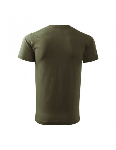Adler Basic M MLI12969 Ανδρικό Διαφημιστικό T-shirt Κοντομάνικο σε Χακί Χρώμα MLI-12969