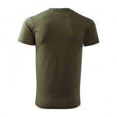 Adler Basic M MLI12969 Ανδρικό Διαφημιστικό T-shirt Κοντομάνικο σε Χακί Χρώμα MLI-12969