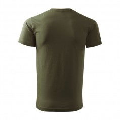 Adler Basic M MLI12969 Ανδρικό Διαφημιστικό T-shirt Κοντομάνικο σε Χακί Χρώμα MLI-12969