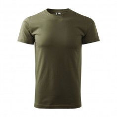 Adler Basic M MLI12969 Ανδρικό Διαφημιστικό T-shirt Κοντομάνικο σε Χακί Χρώμα MLI-12969