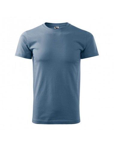 Adler Basic M MLI12960 Ανδρικό Διαφημιστικό T-shirt Κοντομάνικο σε Μπλε Χρώμα MLI-12960