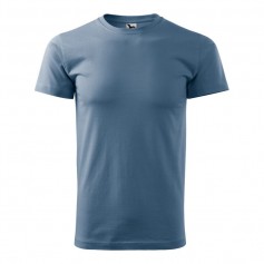 Adler Basic M MLI12960 Ανδρικό Διαφημιστικό T-shirt Κοντομάνικο σε Μπλε Χρώμα MLI-12960