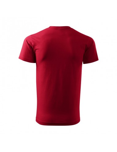 Adler Ανδρικό Διαφημιστικό T-shirt Κοντομάνικο σε Κόκκινο Χρώμα MLI-12923