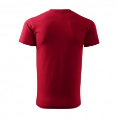 Adler Ανδρικό Διαφημιστικό T-shirt Κοντομάνικο σε Κόκκινο Χρώμα MLI-12923