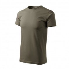 Adler Basic M MLI12929 Ανδρικό Διαφημιστικό T-shirt Κοντομάνικο σε Χακί Χρώμα MLI-12929
