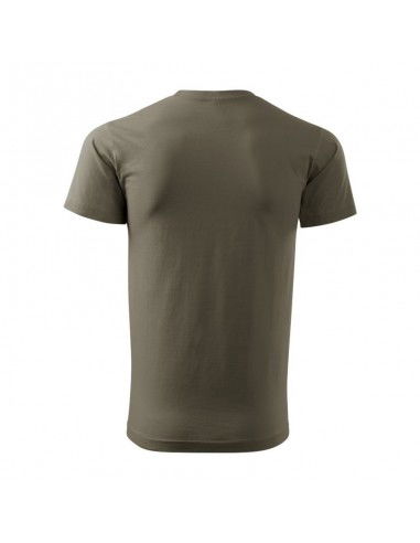 Adler Basic M MLI12929 Ανδρικό Διαφημιστικό T-shirt Κοντομάνικο σε Χακί Χρώμα MLI-12929