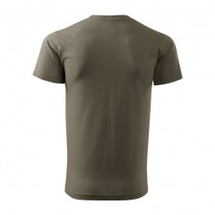 Adler Basic M MLI12929 Ανδρικό Διαφημιστικό T-shirt Κοντομάνικο σε Χακί Χρώμα MLI-12929