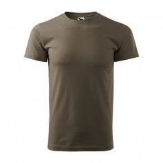 Adler Basic M MLI12929 Ανδρικό Διαφημιστικό T-shirt Κοντομάνικο σε Χακί Χρώμα MLI-12929