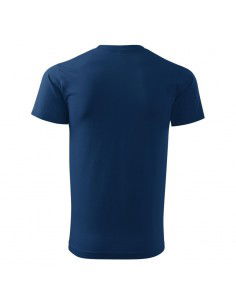 Adler Basic M Ανδρικό Διαφημιστικό T-shirt Κοντομάνικο σε Navy Μπλε Χρώμα MLI-12987 2