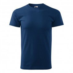 Adler Basic M Ανδρικό Διαφημιστικό T-shirt Κοντομάνικο σε Navy Μπλε Χρώμα MLI-12987