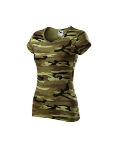 Adler Γυναικείο Διαφημιστικό T-shirt Κοντομάνικο σε Χακί Χρώμα MLI-C2234