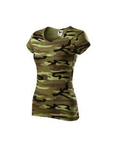 Adler Γυναικείο Διαφημιστικό T-shirt Κοντομάνικο σε Χακί Χρώμα MLI-C2234