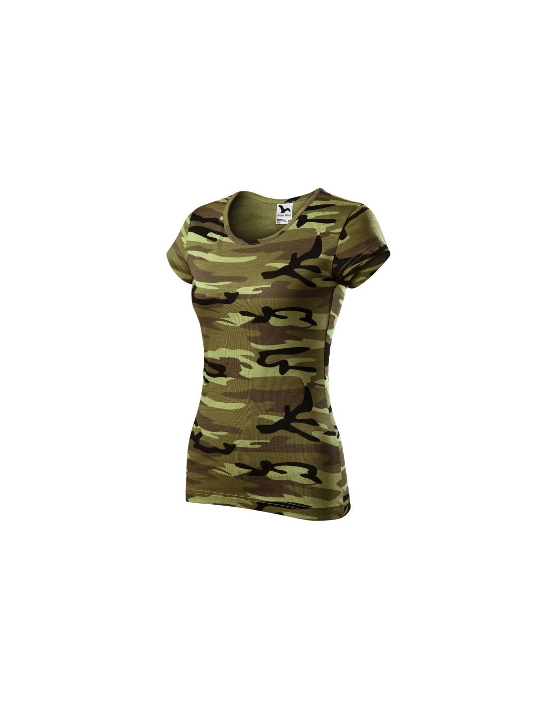 Adler Γυναικείο Διαφημιστικό T-shirt Κοντομάνικο σε Χακί Χρώμα MLI-C2234