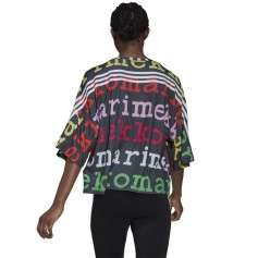 Adidas x Marimekko Γυναικείο Αθλητικό T-shirt Μαύρο HG6327