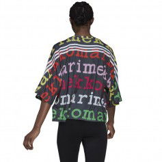 Adidas x Marimekko Γυναικείο Αθλητικό T-shirt Μαύρο HG6327