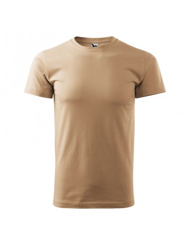 Adler Basic M MLI12908 Ανδρικό Διαφημιστικό T-shirt Κοντομάνικο σε Μπεζ Χρώμα MLI-12908