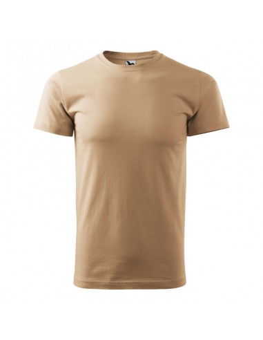 Adler Basic M MLI12908 Ανδρικό Διαφημιστικό T-shirt Κοντομάνικο σε Μπεζ Χρώμα MLI-12908